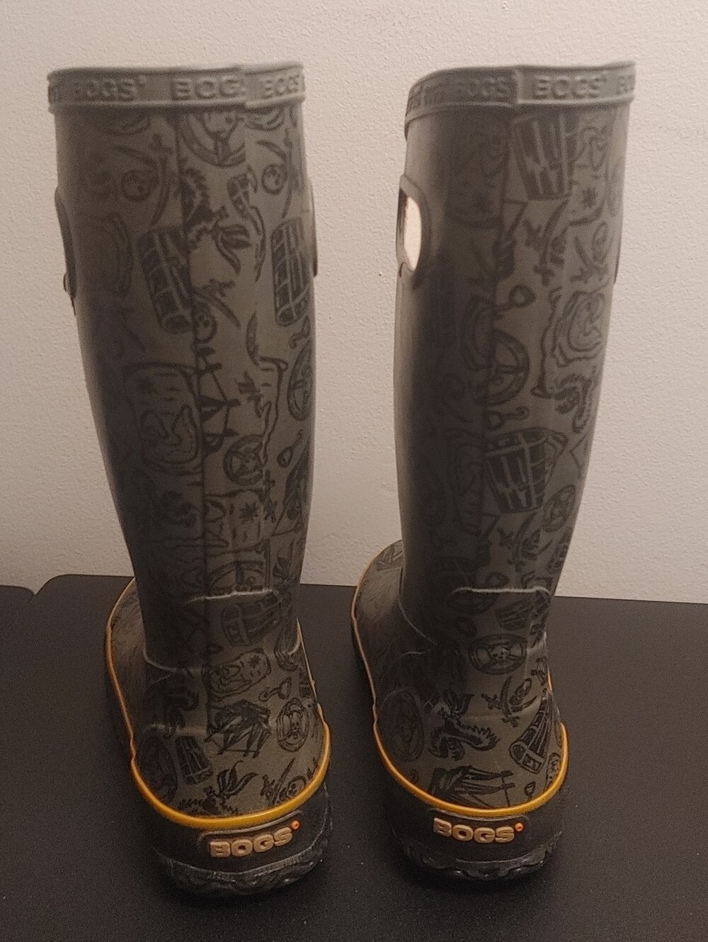 Kids Bogs Rain Pirate Rain Snow Boot - Picture 4 of 8